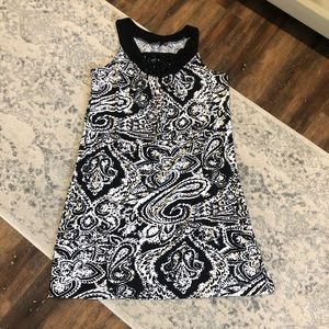 Black and White Summer Dress 👗